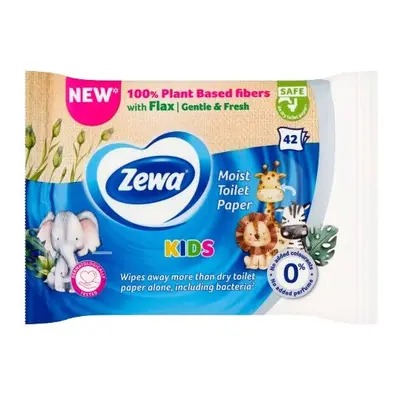 ZEWA Kids Nedves toalettpapír (42 db)