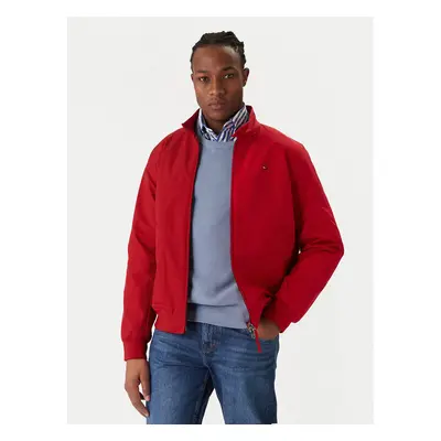 Tommy Hilfiger Átmeneti kabát Harrington MW0MW37647 Piros Regular Fit