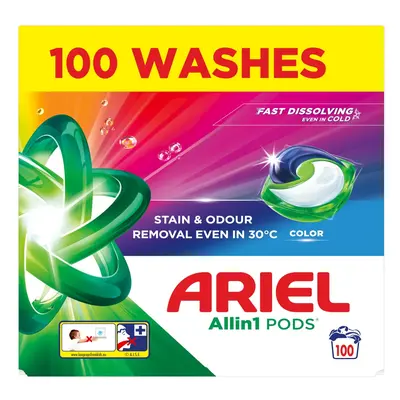 Ariel gél kapszulák Color Box 100 db
