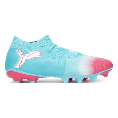 PUMA FUTURE 8 MATCH RE-CHARGE FG/AG Football Boots Unisex, Shoes, Hero Blue/White/Sunset Pink, 42.5
