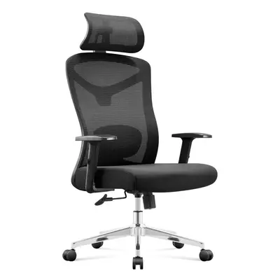 Irodai forgószék Mark Adler fekete ergonomikus, íróasztalhoz állítható