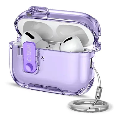 Tech-Protect Bounce Pro AirPods Pro 3 tok, karabinerrel, lila
