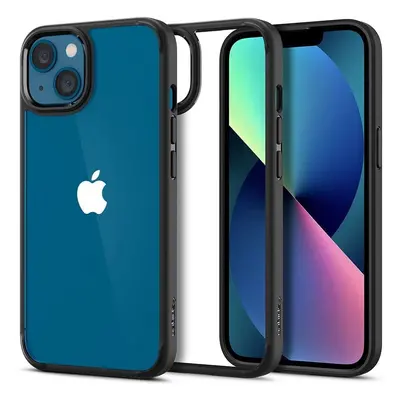 Spigen Ultra Hybrid Apple iPhone 13 tok, Matte Black, fekete