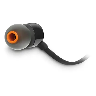 JBL T110BLU Vezetékes fülhallgató mikrofonnal, 3.5 mm Jack, fekete