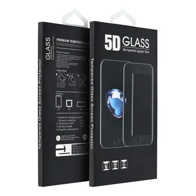 Apple iPhone XS Max / 11 Pro Max, 5D Full Glue betekintésgátló tempered glass kijelzővédő üvegfólia, fekete
