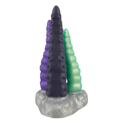 Triple Dildo Tri Tentak – prémium hármas dildó 19 cm