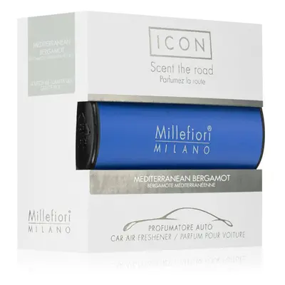 Millefiori Milano Icon Car Air Freshener Mediterranean Bergamot Classic