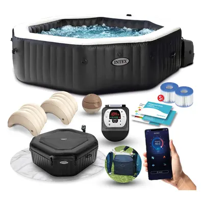 Intex PureSPA Jet & Bubble 4 személyes 201x71cm Felfújható Ja...