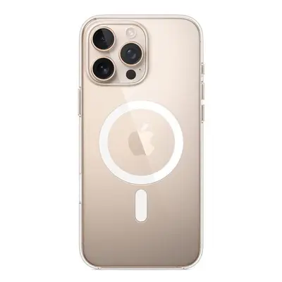 Eredeti Tok Apple iPhone 16 Pro Max készülékhez MagSafe funkcióval Átlátszó