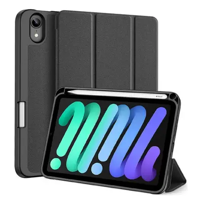 Dux Ducis Domo Apple iPad Mini 7 / 6 kihajtható tok pencil tartóval, fekete