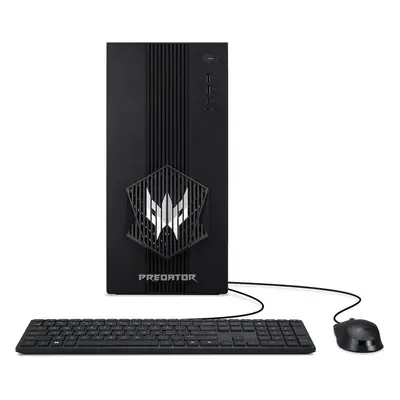 ACER PC Predator PO3-665_E_FR850W_H610, i5-14400F, 32GB, 1TB SSD, RTX 5060, W11, FEKETE