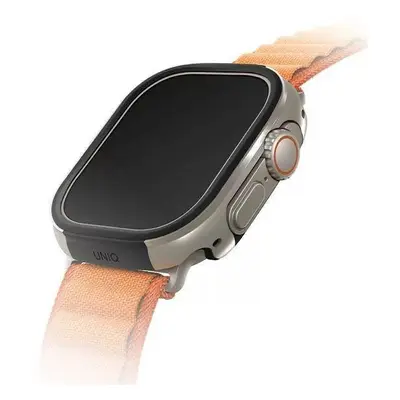 Uniq Valencia Apple Watch Ultra 3 / 2 / 1 49mm műanyag tok, ezüst
