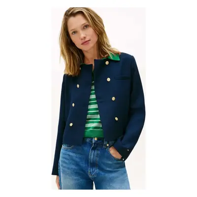 Tommy Hilfiger Átmeneti kabát WW0WW47792 Sötétkék Regular Fit