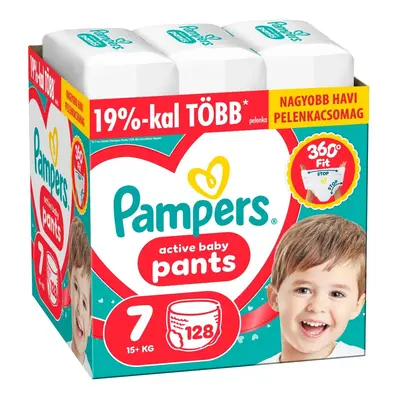 Pampers Active Baby Bugyipelenka 15kg+ Junior 7 (128db)