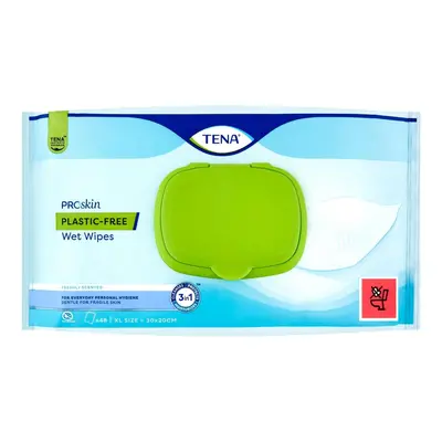 Tena ProSkin műanyagmentes nedves Törlőkendő 48db