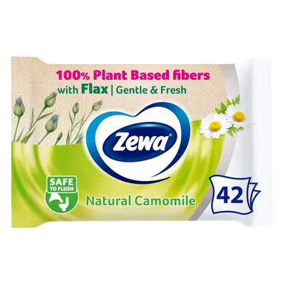 ZEWA Natural Camomile Nedves toalettpapír (42 db)