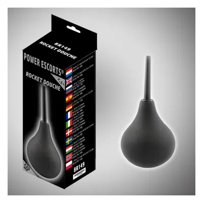 Anal zuhany rugalmas fejjel 220 ml fekete nagy méret
