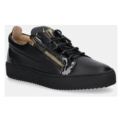 Giuseppe Zanotti Bőr edzőcipő FRANKIE