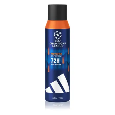 Adidas UEFA Champions League Pro Player 72H spray dezodor férfiaknak 150 ml