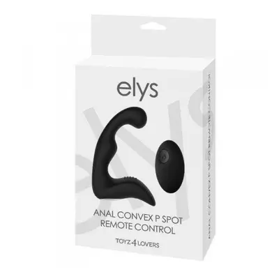 Elys Anal Convex anál vibrátor három motorral, távirányítóval