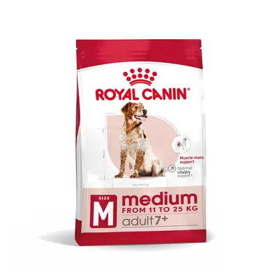 ROYAL CANIN Medium Adult 7+ szárazeledel érett, 7-10 éves korú, közepes testalkatú kutyáknak, 15