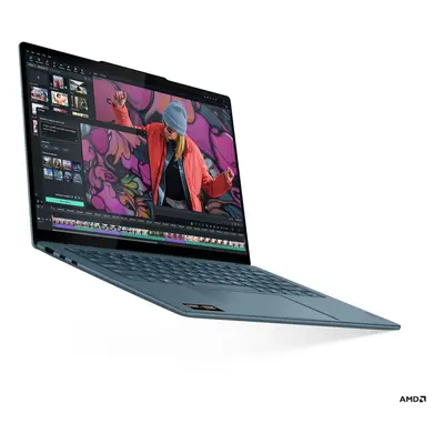 LENOVO Yoga Slim 7 14AKP10, 14" WUXGA, AMD Ryzen AI 5 340, 16GB, 1TB SSD, Win11 Home, Tidal Teal