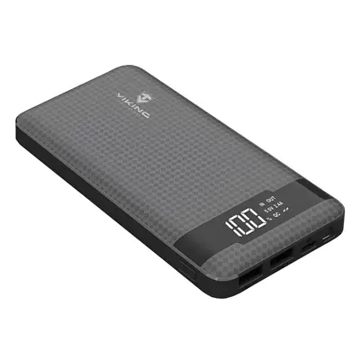 Viking powerbank PN-961PD, QC3.0, 10000 mAh, fekete