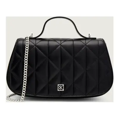 Calvin Klein Táska Quilted Top Handle Chain Bag LV04F3410G Fekete