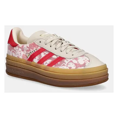 Adidas Sportcipők Gazelle Bold X Liberty London JR8885 Ekru