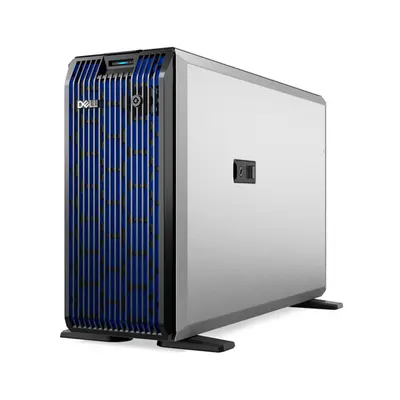 DELL ISG szerver – PE T360 torony (8×3.5"), 8C 6353P 2.7GHz, 1×32GB, 2×960GB RI SSD; H755, iD9 En., 2×700W.