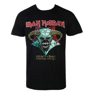 metál póló férfi Iron Maiden - Legacy of the Beast European Tour - ROCK OFF - IMTEE72MB