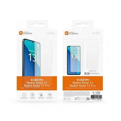 Xiaomi Redmi Note 13 5G / Note 13 Pro 4G / Poco M6 Pro 4G, Kijelzővédő fólia, ütésálló fólia (az