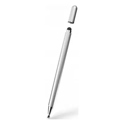 Univerzális toll, (bármilyen kapacitív kijelzőhöz), Magnet Stylus Pen, ezüst