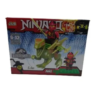 Dinós lego-kompatibilis építő játék, Kai - Ninjago - ÚJ