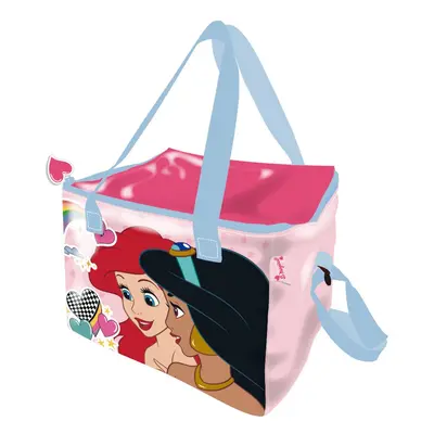 Disney Hercegnők Ariel & Jasmine thermo uzsonnás táska, hűtőtáska 22,5 cm