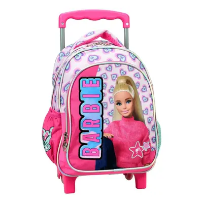 Barbie Love gurulós ovis hátizsák, táska 30 cm - ÚJ