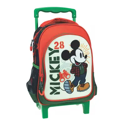 Disney Mickey Hike gurulós ovis hátizsák, táska 30 cm - ÚJ