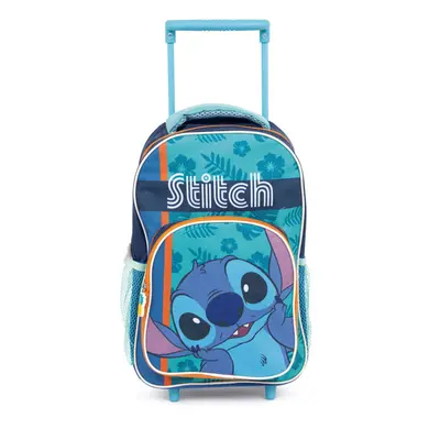 Disney Lilo és Stitch, A csillagkutya Leaf gurulós ovis hátizsák, táska 36 cm - ÚJ