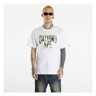 Póló A BATHING APE 1St Camo Nyc Logo Tee White