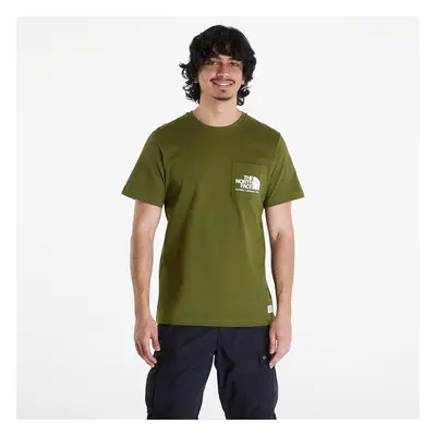 Póló The North Face Berkeley California Pocket S/S Tee Forest Olive