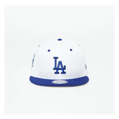 New Era Los Angeles Dodgers White Crown Patch 9Fifty Snapback Cap Optic White/ Light Royal/ Brig