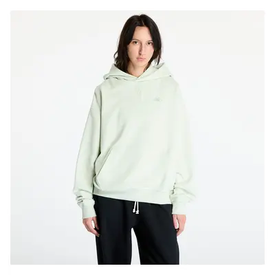 Pulóver New Balance Athletics French Terry Hoodie Natural Mint