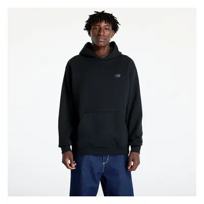 Pulóver New Balance Athletics French Terry Hoodie Black