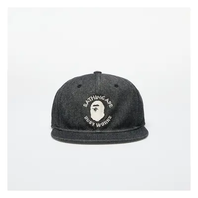 A BATHING APE Busy Work Denim Cap Black