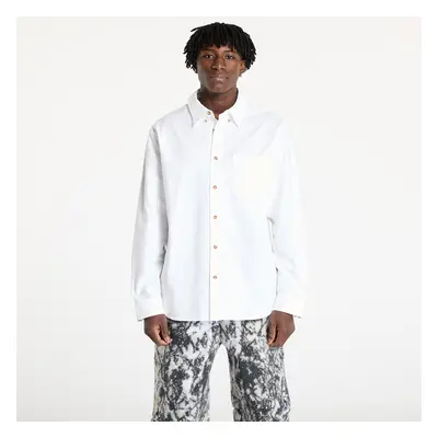 Ing Nike Life Men's Long-Sleeve Oxford Button-Down Shirt White/ White/ White