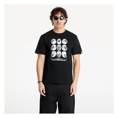 Póló A BATHING APE Polygon Ape Head UNISEX Tee Black