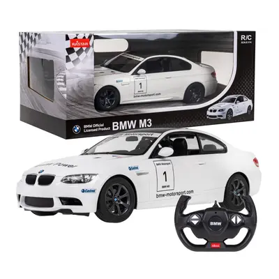 Távirányítós R/C autó BMW M3 Rastar 1:14 fehér