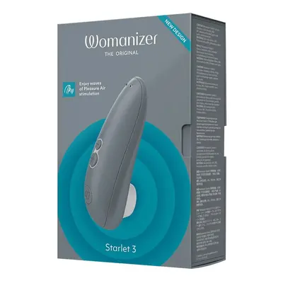 Womanizer Starlet 3 léghullámos, mini csiklóizgató (szürke)