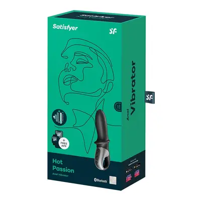 Satisfyer Hot Passion análvibrátor, melegítő funkcióval (APP-os)