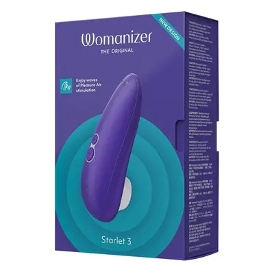 Womanizer Starlet 3 léghullámos, mini csiklóizgató (kék)